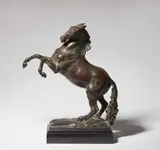 Paul Scheurich, A bronze figure of a rearing horse