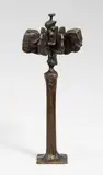 Fritz Koenig, Kleine Flügelfigur, 1963, Bronze with golden brown patina