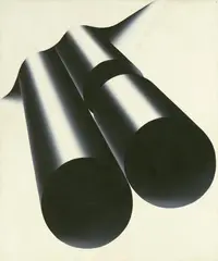 Rune Mields, 13, 1969, Aquatec on canvas
