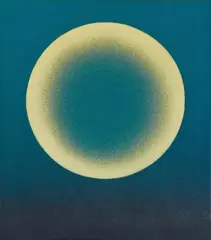 Rupprecht Geiger, Zu Licht und Schatten, 1972, Acrylic on plastic-foil
