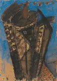 Markus Lüpertz, Babylon, 1975, Gouache on paper