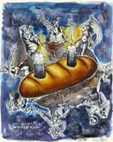 Jörg Immendorff, allen Dingen ist der Wechsel eigen, 1998, Oil on canvas