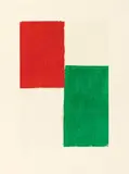 Blinky Palermo, Untitled, 1974, Colour lithograph on card