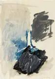 Georg Baselitz, Untitled (Birnbaum), 1978, Gouache and ink on paper