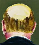 Cornelius Völker, Frisur, 2005, Oil on canvas