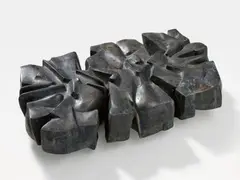 Landschaft I by Fritz Koenig, 1964, Bronze with blackish-green patina. Approx, sold Jun 2019