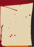 Untitled (SF 66-017) by Sam Francis, 1966, Acrylic on card, sold Jun 2019