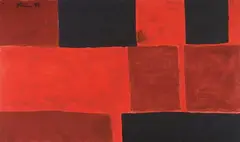 Günther Förg, Untitled, 1998, Acrylic on canvas