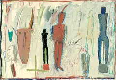 James Brown, Untitled, 1983, Oil on canvas