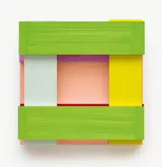Face (18) by Imi Knoebel, 2003, Acrylic on aluminium, sold Jun 2019