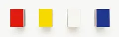 DIN VIII 2 A2-D2 by Imi Knoebel, 1999, 4-part work: each acrylic on aluminium, sold Jun 2019