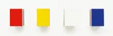 DIN VIII 2 A2-D2 by Imi Knoebel, 1999, 4-part work: each acrylic on aluminium, sold Jun 2019