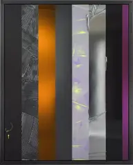 Untitled by Anselm Reyle, 2007, Acrylic, acrylic glass and mirror foil on canvas, sold Jun 2019