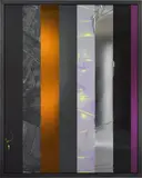 Anselm Reyle, Untitled, 2007, Acrylic, acrylic glass and mirror foil on canvas