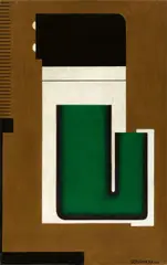 Victor Servranckx, opus 4, 1924, Oil on canvas