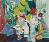 Curth Georg Becker, Fleurs du Mal / Stilleben Schafgarbe