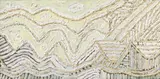 Serge Charchoune, Bach, flûte et clarinette No. 2, 1957, Oil on canvas