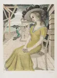 Paul Delvaux, Anne lost in thought