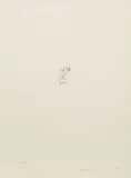 Visage de la mère by Alberto Giacometti, 1963, Lithograph on Velin de Rives, sold May 2019
