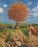 Ker-Xavier Roussel, Bacchanale, 1925/1926, Oil on canvas, relined