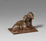 Renée Sintenis, Liegende Ziegen (Junge Ziegenböckchen)