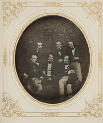 Gustav Karsten, Die Stifter der Physikalischen Gesellschaft zu Berlin, 14 June 1845, Daguerreotype