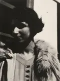 T. Lux Feininger, Untitled (Portrait of a young woman, Bauhaus Dessau)