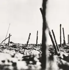 Serge Vandercam, Untitled (On the beach of Nieuport), 1948, Vintage gelatin silver print on Agfa paper