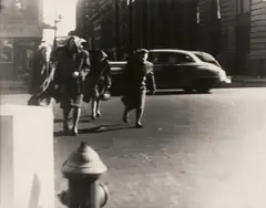Untitled by T. Lux Feininger, 1946, Vintage ferrotyped gelatin silver print, sold May 2019