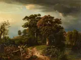 Johann Wilhelm Schirmer, Woodland Path