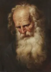 Portrait of a Bearded Man by Flemish School 17th century, Oil on canvas (relined), offered Mar 2019