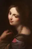 Italian School 17th century, The Virgin Mary, Oil on panel