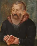 Monogrammist Csa, Portrait of a Scholar, Oil on panel