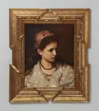Leon Pohle, Portrait of a Lady, Oil on canvas