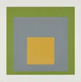 SP VIII by Josef Albers, 1967, Colour silkscreen on card, sold Dec 2018