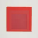 GB 2 by Josef Albers, 1969, Colour silkscreen on card, sold Dec 2018