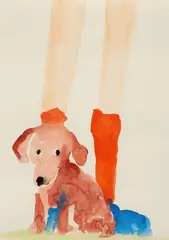 Heike Kati Barath, Untitled, 1999, Watercolour on paper