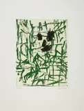 Georg Baselitz, Krankenschwester, 1992, Colour aquatint etching on paper