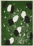 Georg Baselitz, Acht Steine, 1991, Colour woodcut on paper