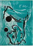 Georg Baselitz, Orangenesser (Kongo)