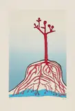 Louise Bourgeois, The Ainu Tree, 1999, Colour lithograph on card