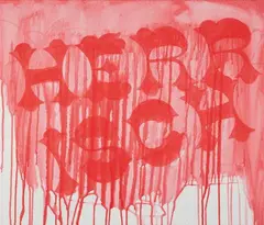 Herrisch by Daniela Brahm, 2002, Oil on canvas, offered Dec 2018