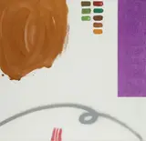 Gerhard Gütermann, Links oben Xylolgold, 1981, Mixed media on canvas