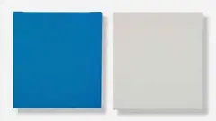 Dieter Helis, Untitled (Diptychon), 1995-1996, 2-part work: acrylic on canvas. Each