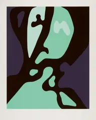 Gary Hume, Angel G. (from Spring Angels), 2000, Colour silkscreen on paper