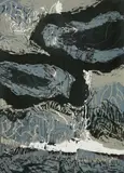 Per Kirkeby, Untitled, 1997, Colour woodcut on card