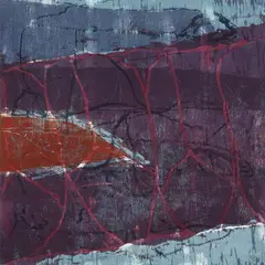 Untitled by Per Kirkeby, 1994, Colour woodcut on card, sold Dec 2018