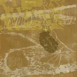 Per Kirkeby, Untitled, 1994, Colour woodcut on card