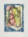 Markus Lüpertz, Untitled (Window), 1993, Colour etching on card