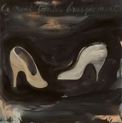 Marc Maet, La nuit tomba brusquement, 1995, Oil on canvas